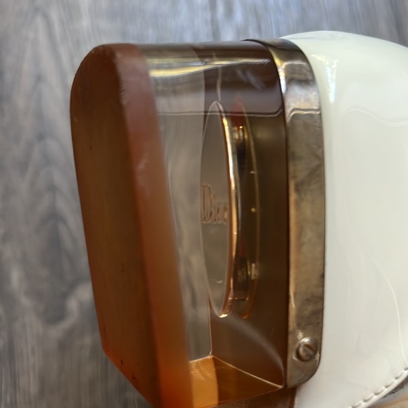 Christian Dior Cube Lucite Heel Sandals - Picture 8 of 10